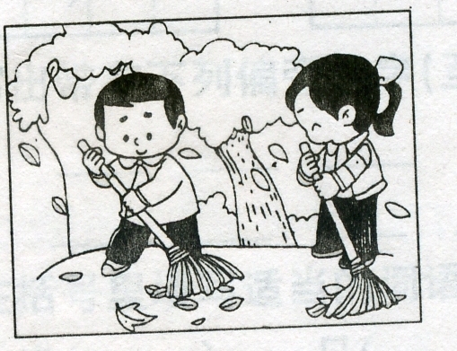 小学二年级看图写话，小明的奇妙探险