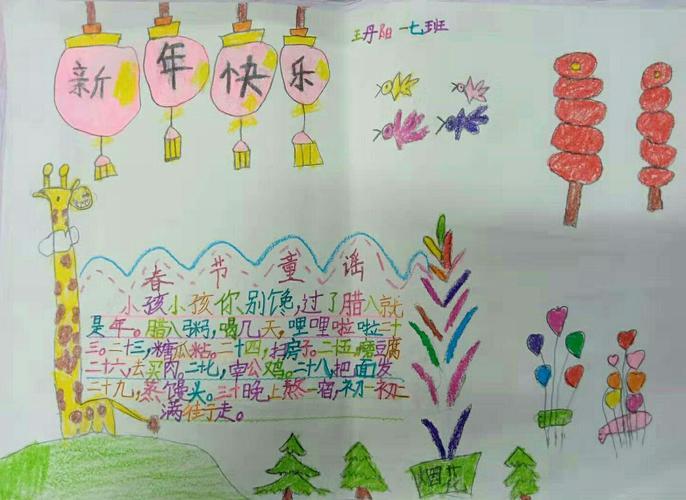 小学一年级手抄报，创意与童真的完美融合