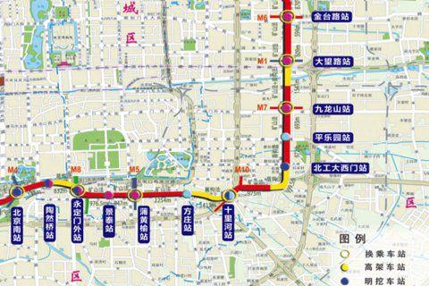 探索城市动脉，揭秘北京地铁14号线线路图