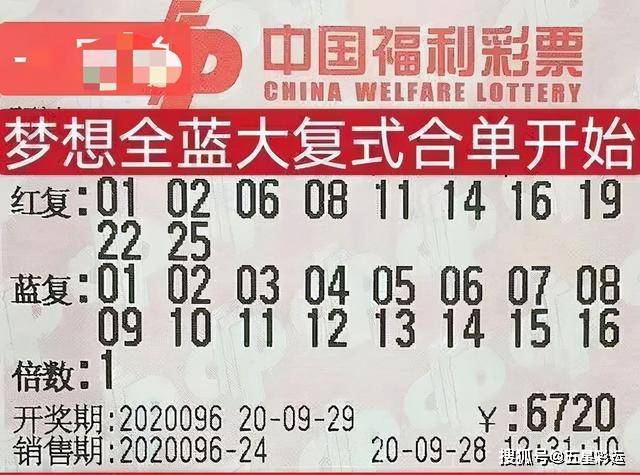 2020096期双色球开奖结果，梦想与幸运的碰撞