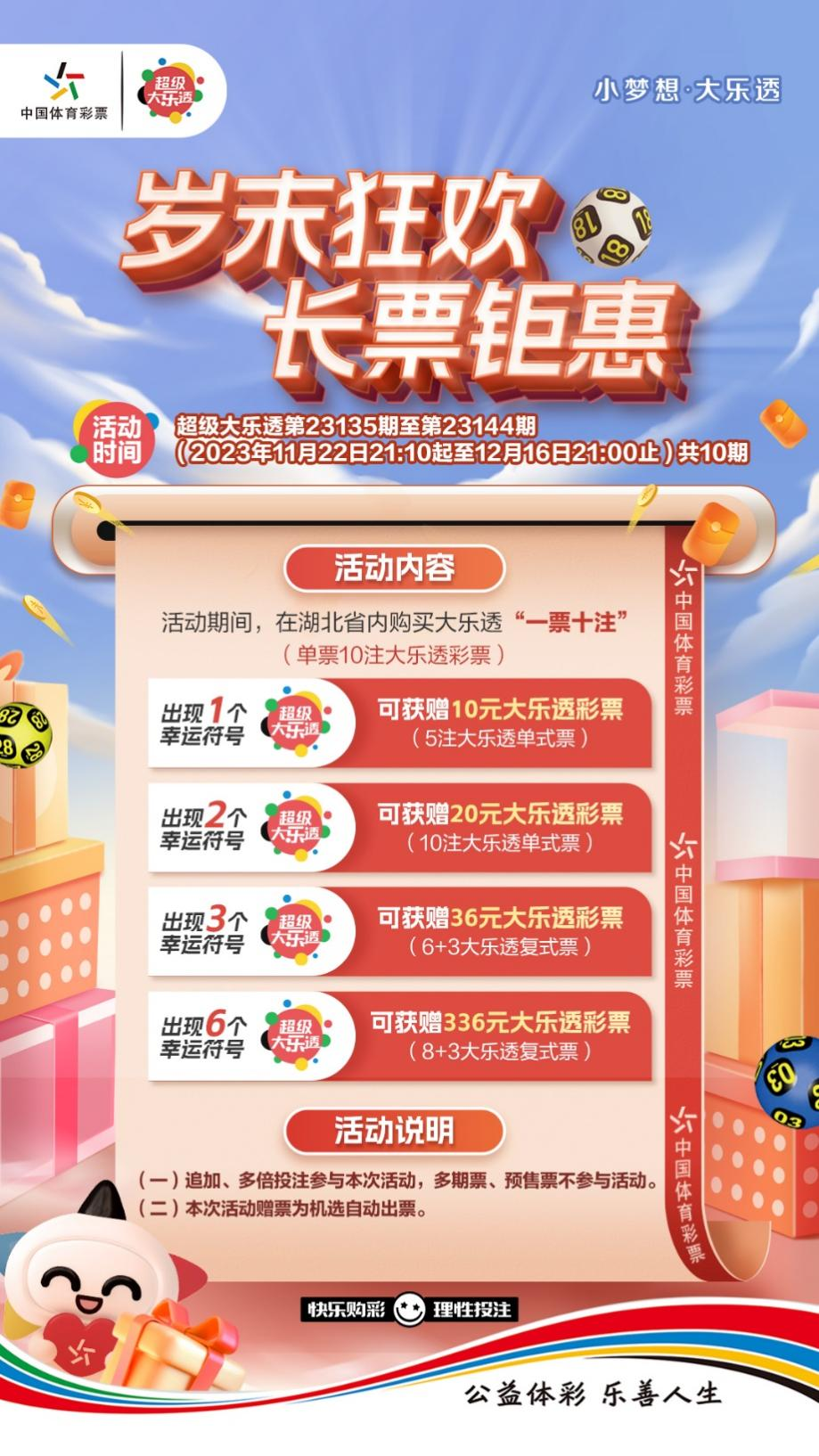 湖北体彩11选5，小投入大梦想的公益彩票