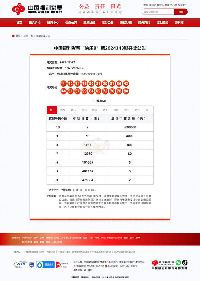 探索中国福利彩票2024070期的魅力与影响