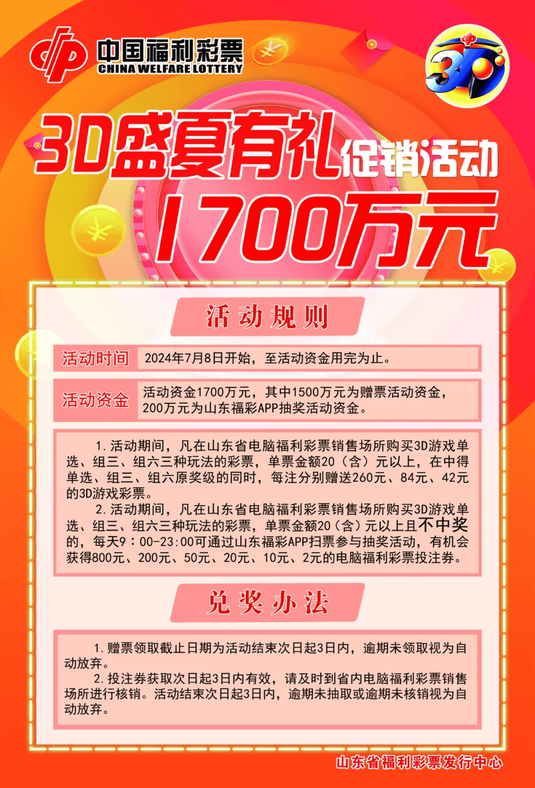 探索3D玩法，中奖规则及奖金详解
