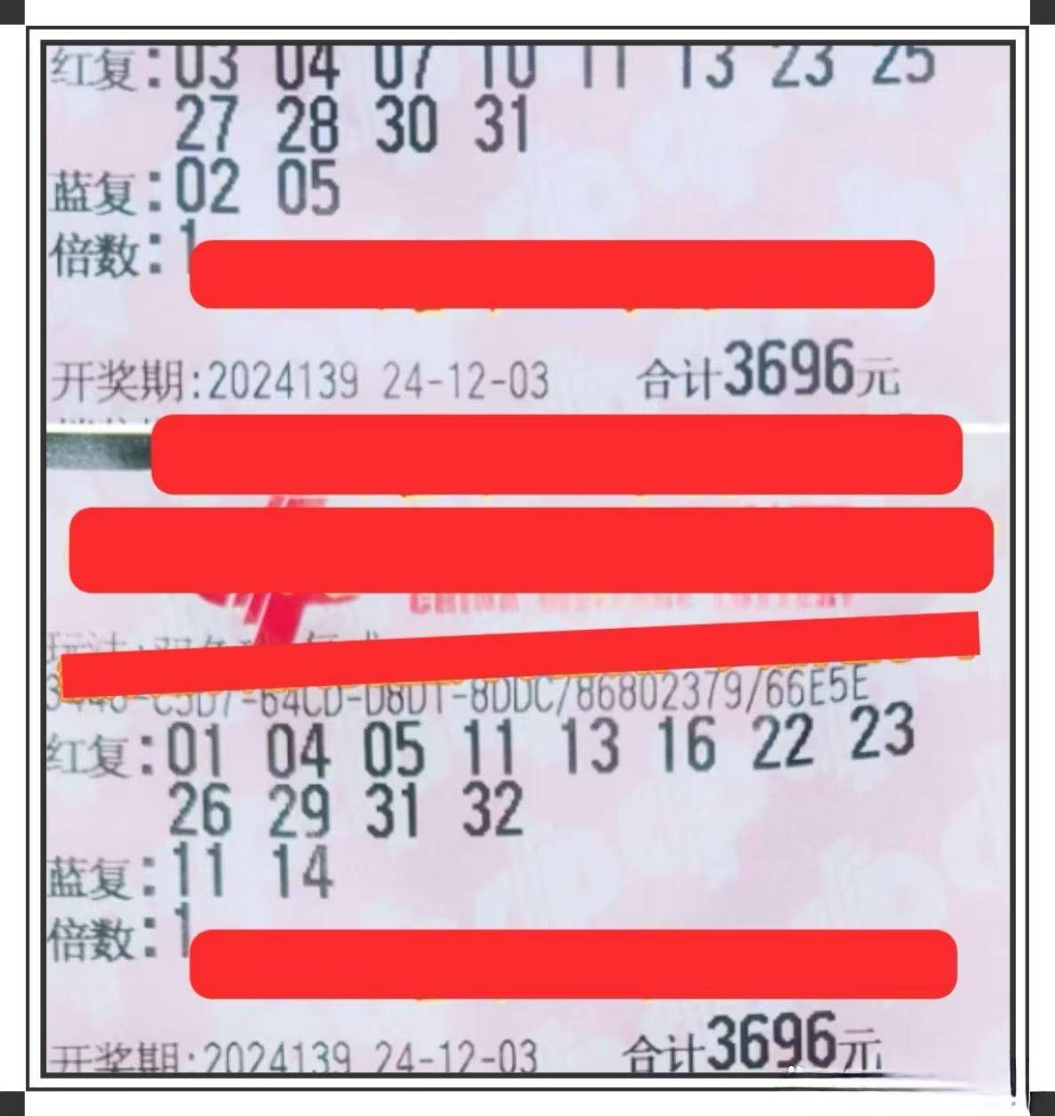 双色球23014期多倍票晒票，理性与激情的双重奏鸣