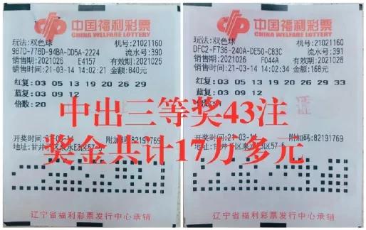 探索双色球，3个红球中奖的奥秘