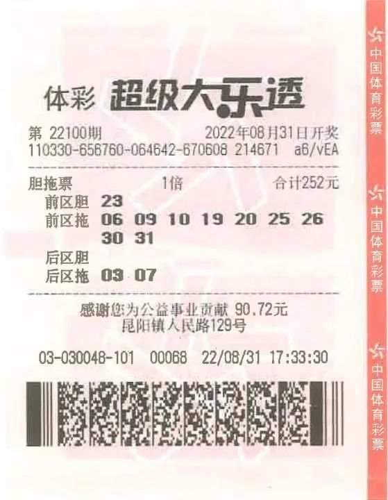 体育彩票31选7，理性购彩，享受乐趣体育彩票31选7晚上开什么号