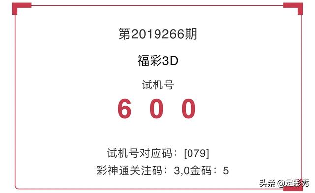 每日福彩3D，开机号与试机号码的奥秘福彩3d开机号试机号频道