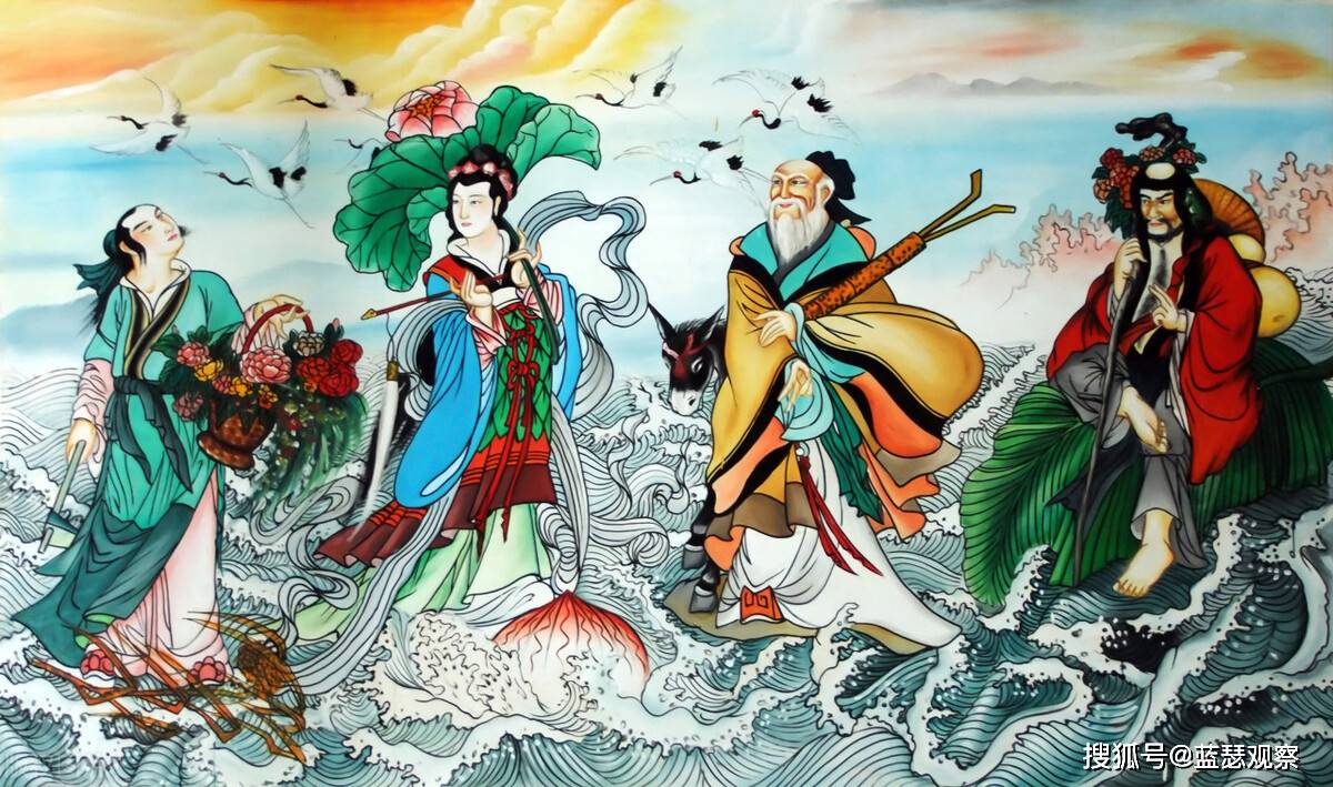 蓝仙子之语，三万里河东入海，解码人生奥秘蓝仙子一句定三码水村山郭酒旗风