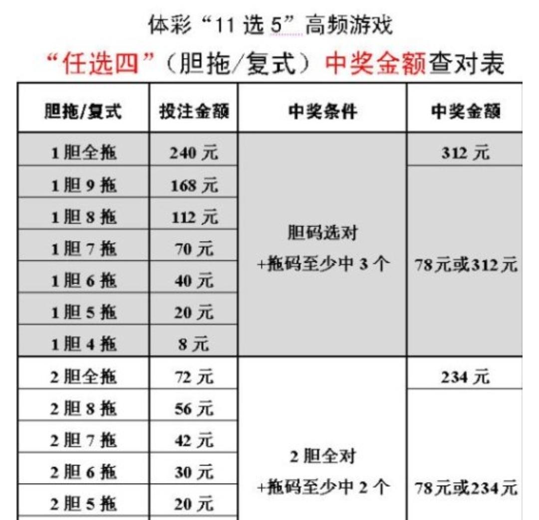 选9胆拖中奖策略与对照表，解锁数字彩票的奥秘9胆全拖中奖规则图